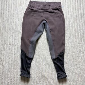 Ovation Women's Breeches Brown Gray Black Size Large